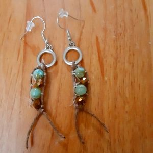 Handmade beaded earrings